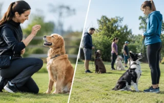 Private Lessons Versus Group Classes for Dogs
