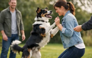 Why Dogs Jump and How to Build Better Greetings
